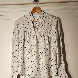 FRAME Star Pattern Blouse